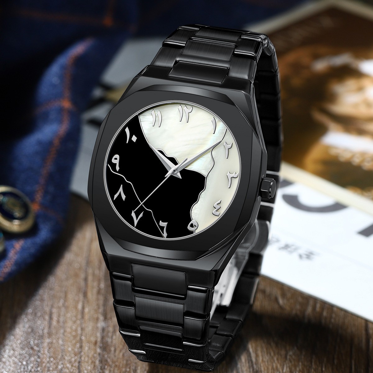 Smartwatch Trending Watches For Men - Herrenuhr, Business-Trend, Edelstahlarmband, wasserdichte Quarzuhr, modische
