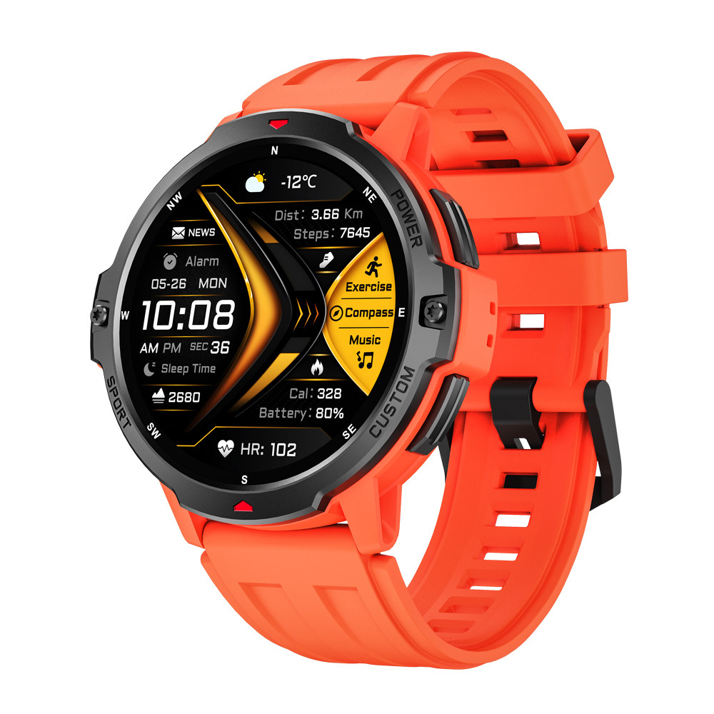 Smartwatch Running Watches For Men - Outdoor GPS Sport SmartWatch Integrierte GNSS