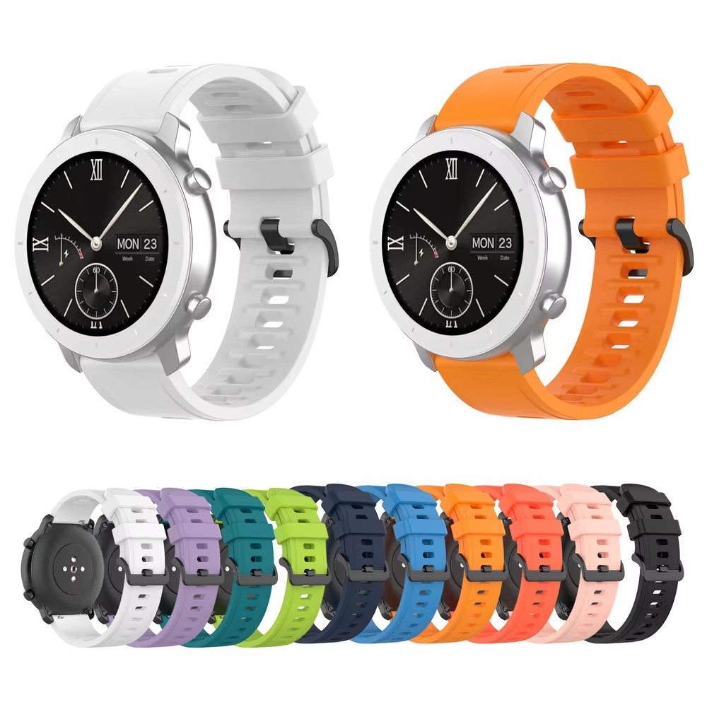 Smartwatch Pebble Watches - 22 mm Silikon-Smartwatch-Armband für LG G