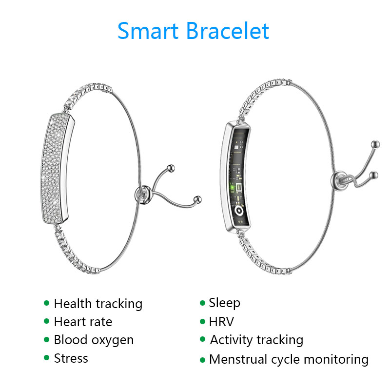 Couple Watches Smartwatch - Damen-Smart-Armband mit Herzfrequenz, Blutsauerstoff, Schlaf, Schrittzähler