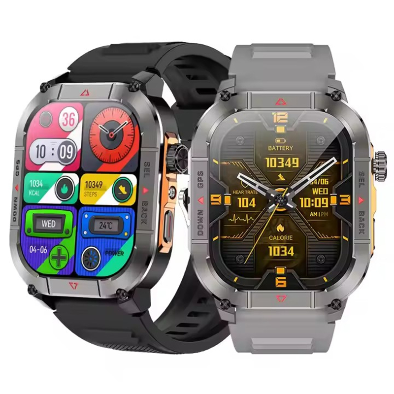 Smartwatch Watches For Men With Gps - Neue HK84 Männer Smart Uhr AMOLED