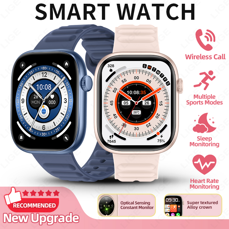 Couple Watches Smartwatch - LIGE 2026 NEUE Smartwatch Herzfrequenz-Schlafüberwachung Damen-Uhr