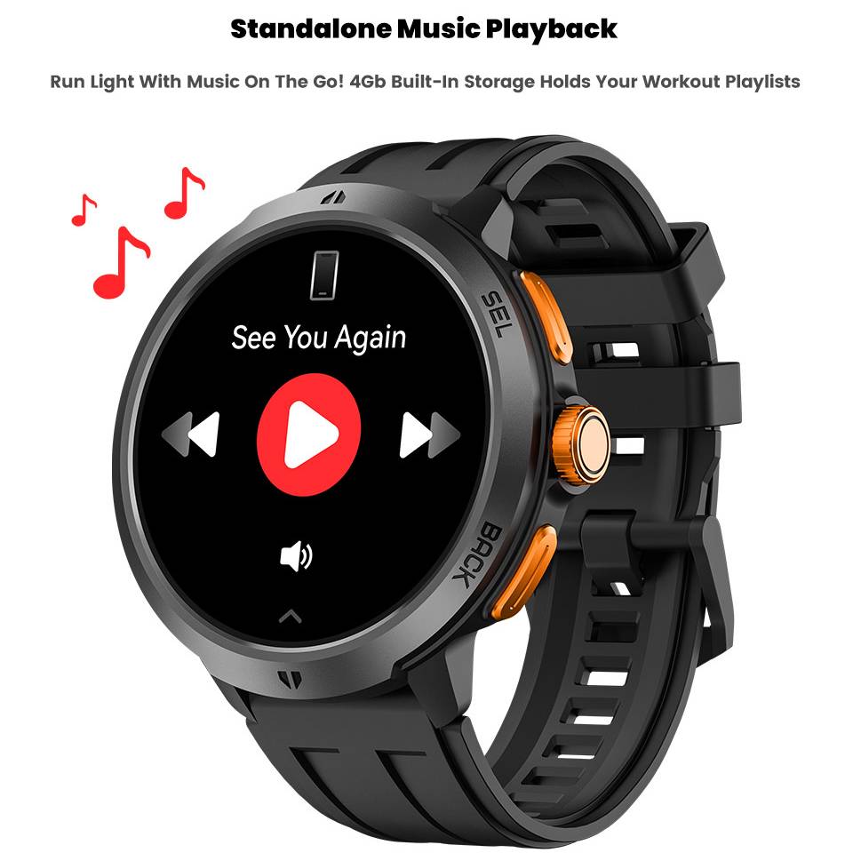 Smartwatch Running Watches For Men - LEADOYS C33 Herren-Sport-Armbanduhr, 60 Tage, kein