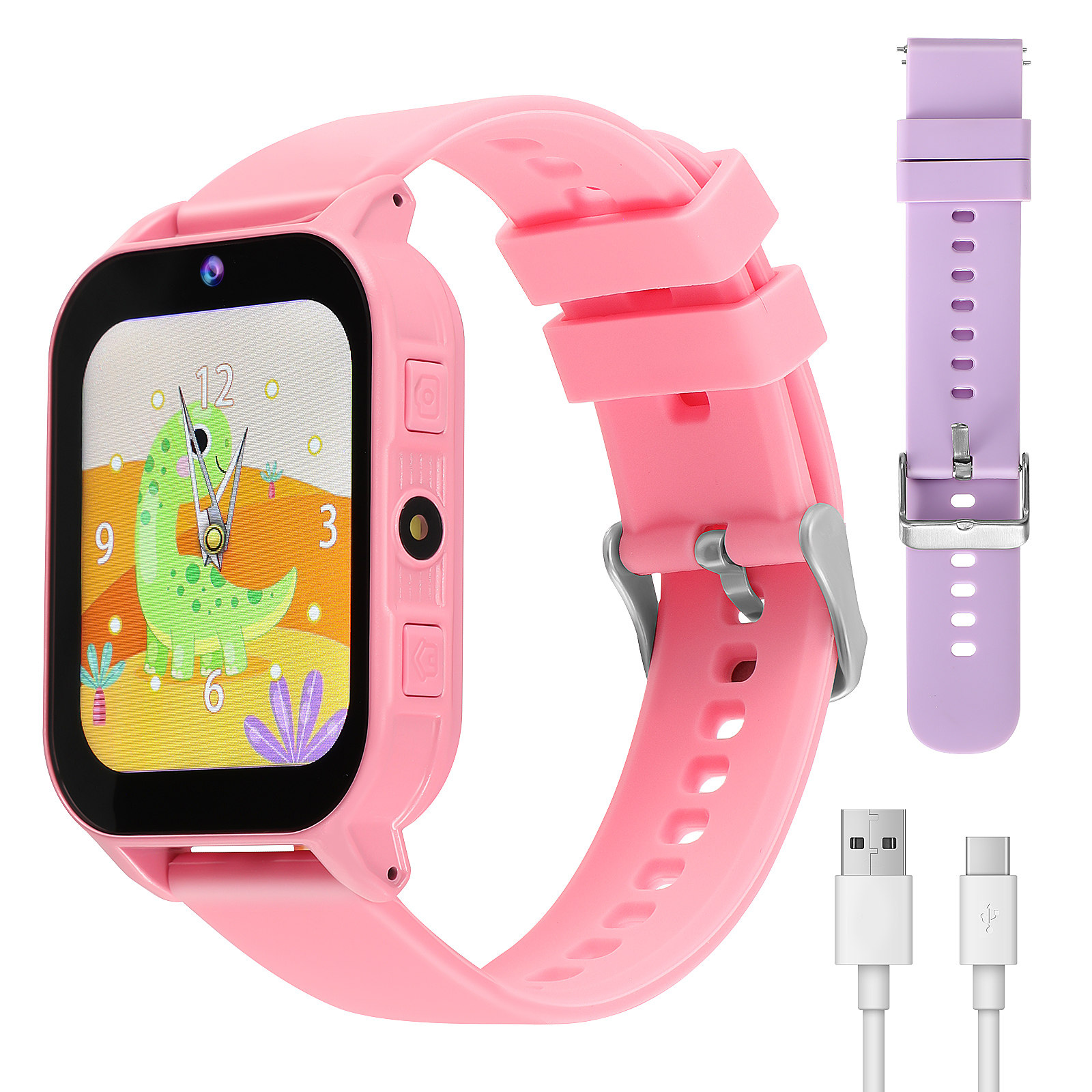 Smartwatch Watches Kids - Kinderuhr mit Spielen Digitale Smartwatch Leichtgewichtig