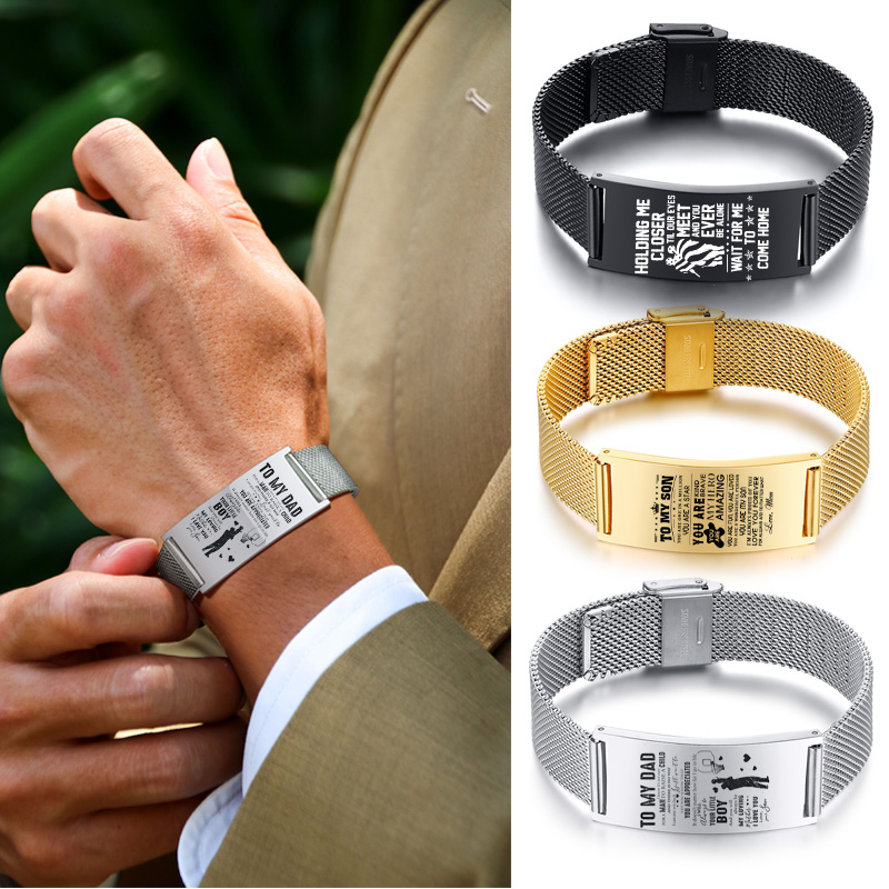 Mesh Stainless Strap - Männer Armband Zeitlosen Natur Von Mesh