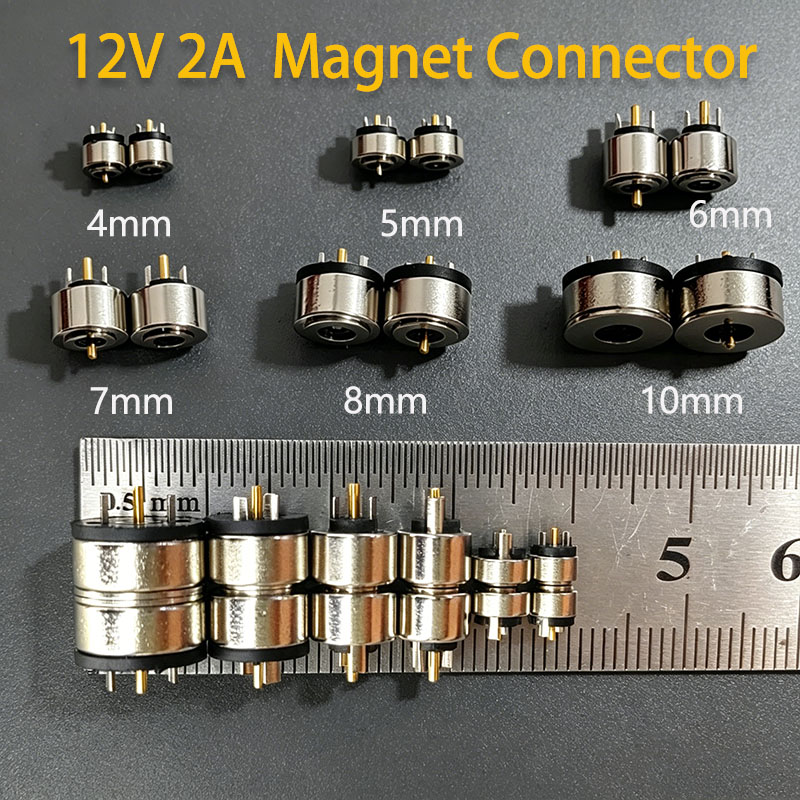 Watches Ladies Smartwatch - 5/6/7/8/10mm Runder Magnetischer 2-Pin Stecker und