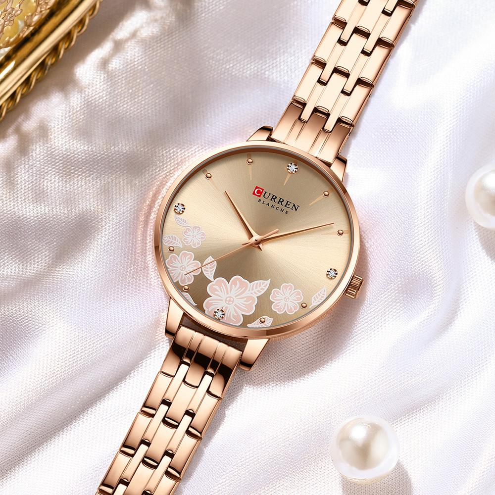 Smartwatch Watches For Women - CURREN Exquisite Minimalistische Frauen Uhr Luxus