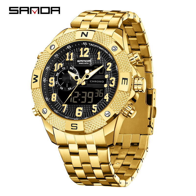 Smartwatch Trending Watches For Men - SANDA elektronische Uhr, Jugendtrend, Persönlichkeit, kreativ,