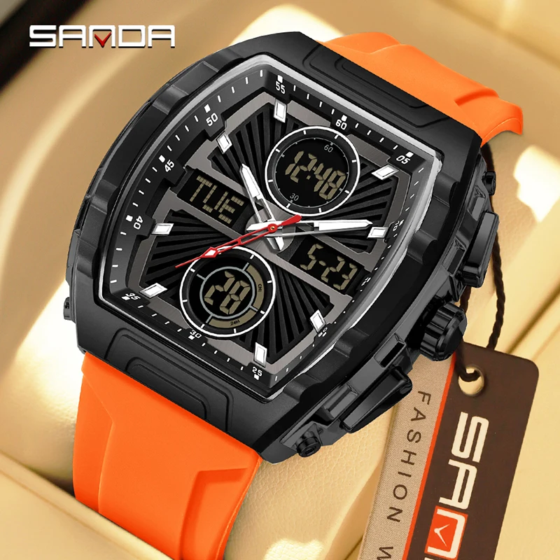 Smartwatch Trending Watches For Men - SANDA Neue Mode-Trend männer Uhren Wasserdicht