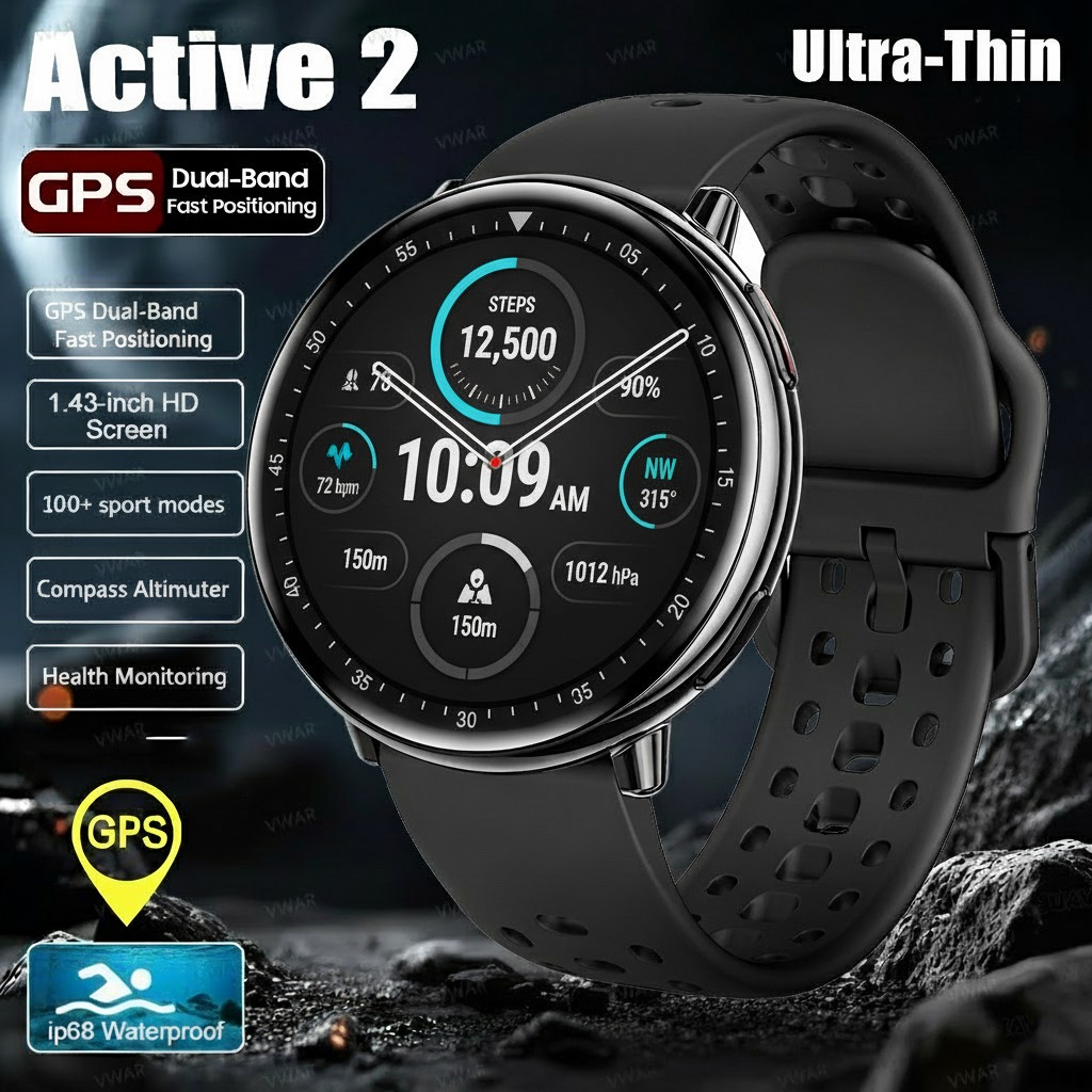 Smartwatch Samsung Watches For Women - 2025 Neue aktive 2 Smartwatch mit
