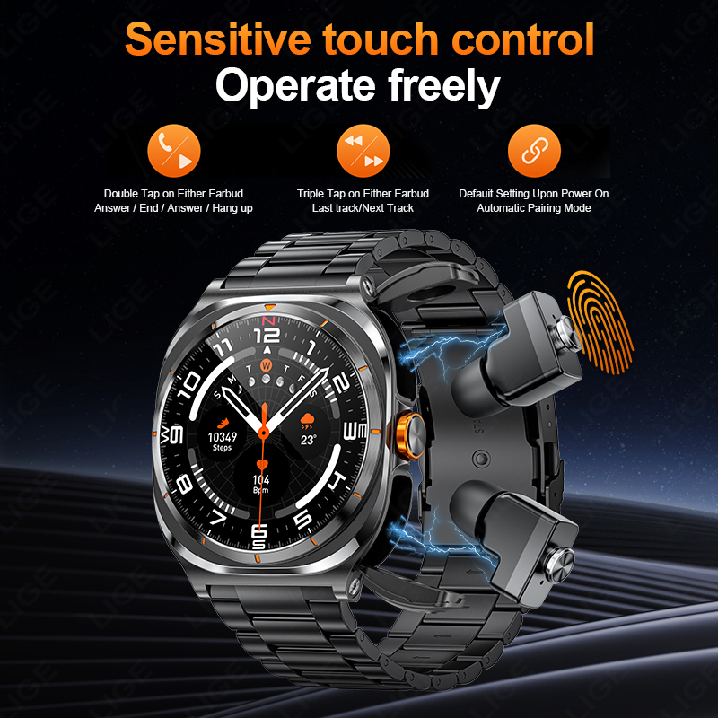 LIGE 2025 Uhr Drahtlose Kopfhö – Smartwatch Running Watches For Men Bewertung und Preis