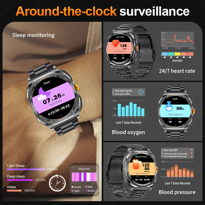 LIGE 2025 Uhr Drahtlose Kopfhö – Smartwatch Running Watches For Men Bewertung und Preis