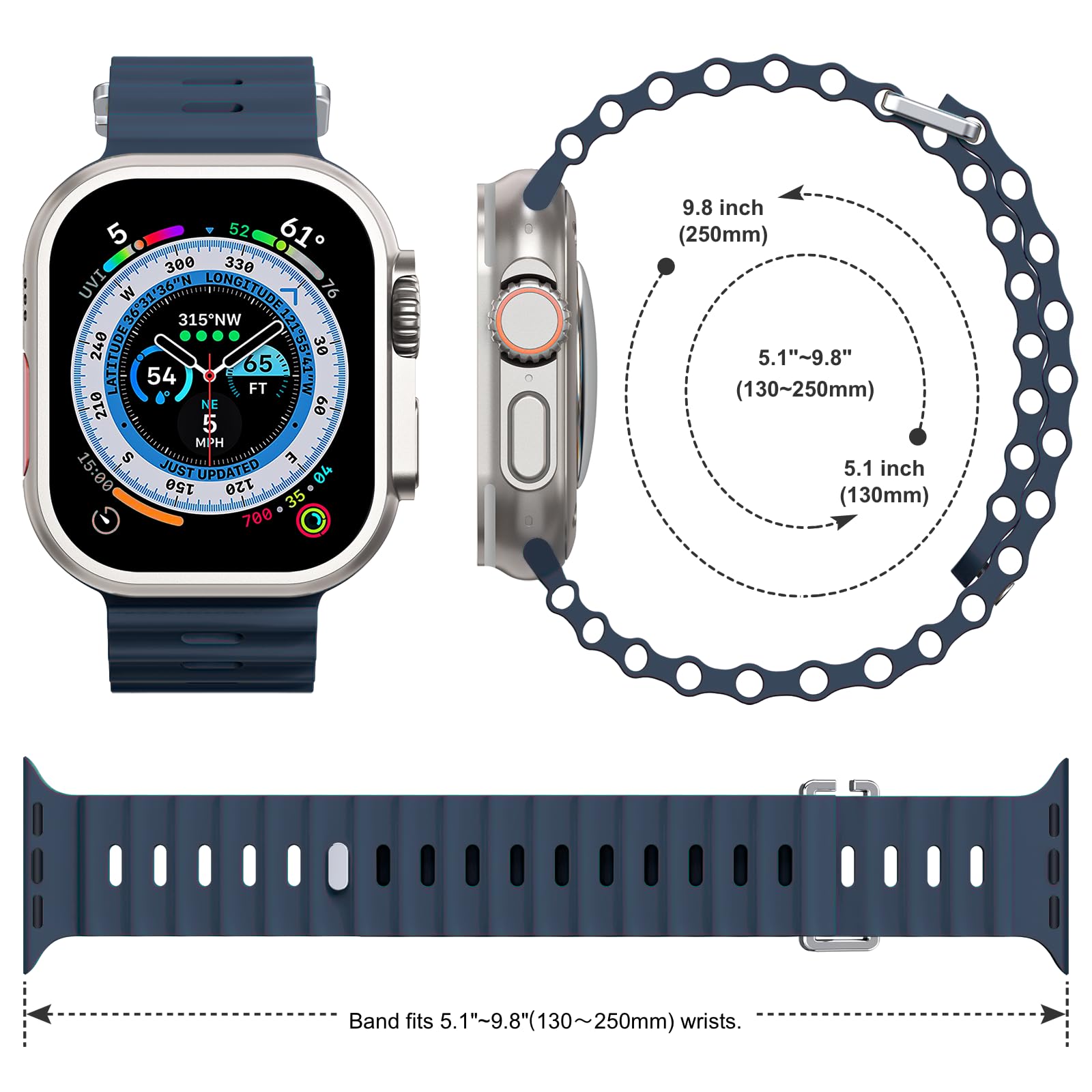 Ocean Band Armband für Apple U – Smartwatch Apple Watches For Men Bewertung und Preis