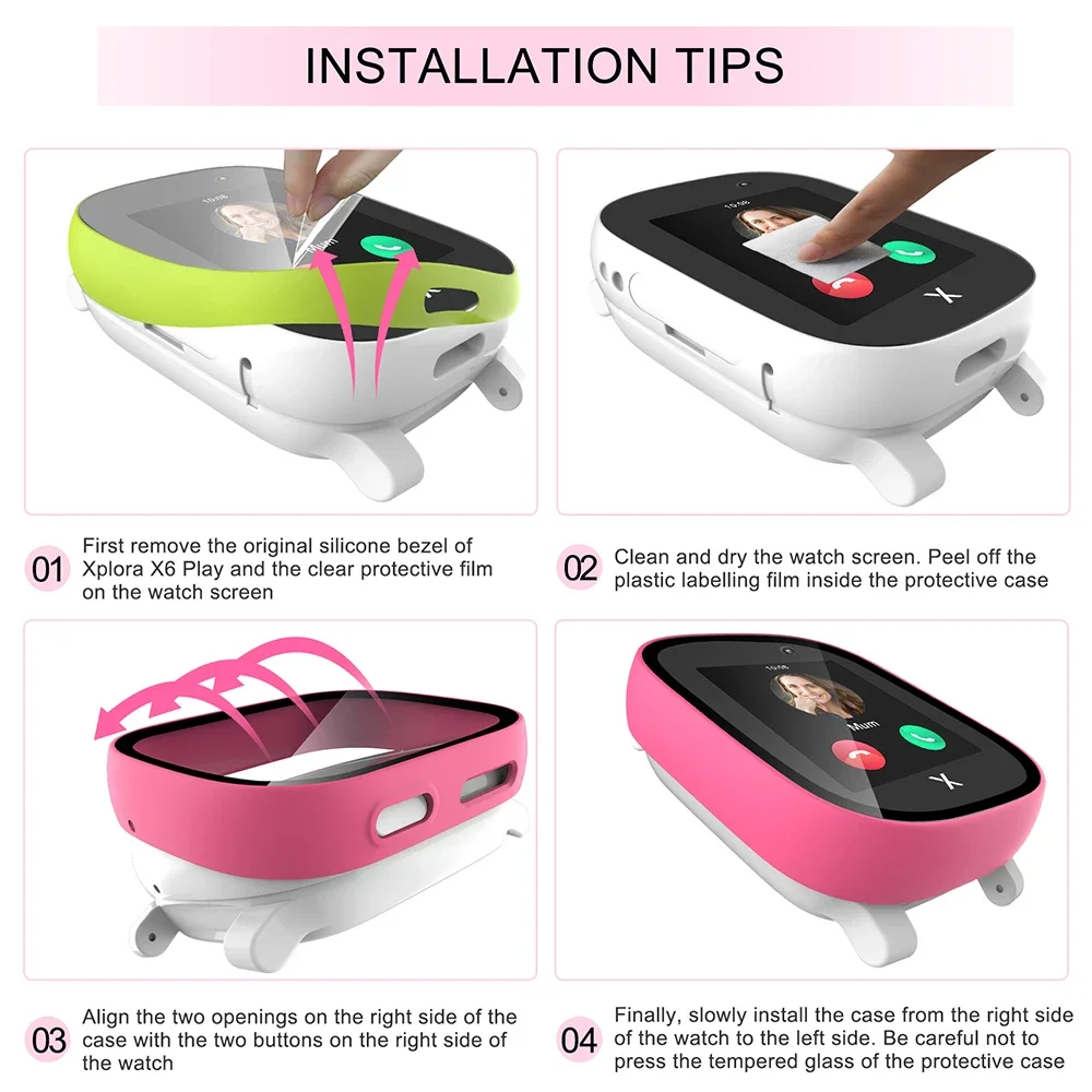 Hülle für Xploar X6 Play Kids  – Smartwatch Watches Kids Bewertung und Preis