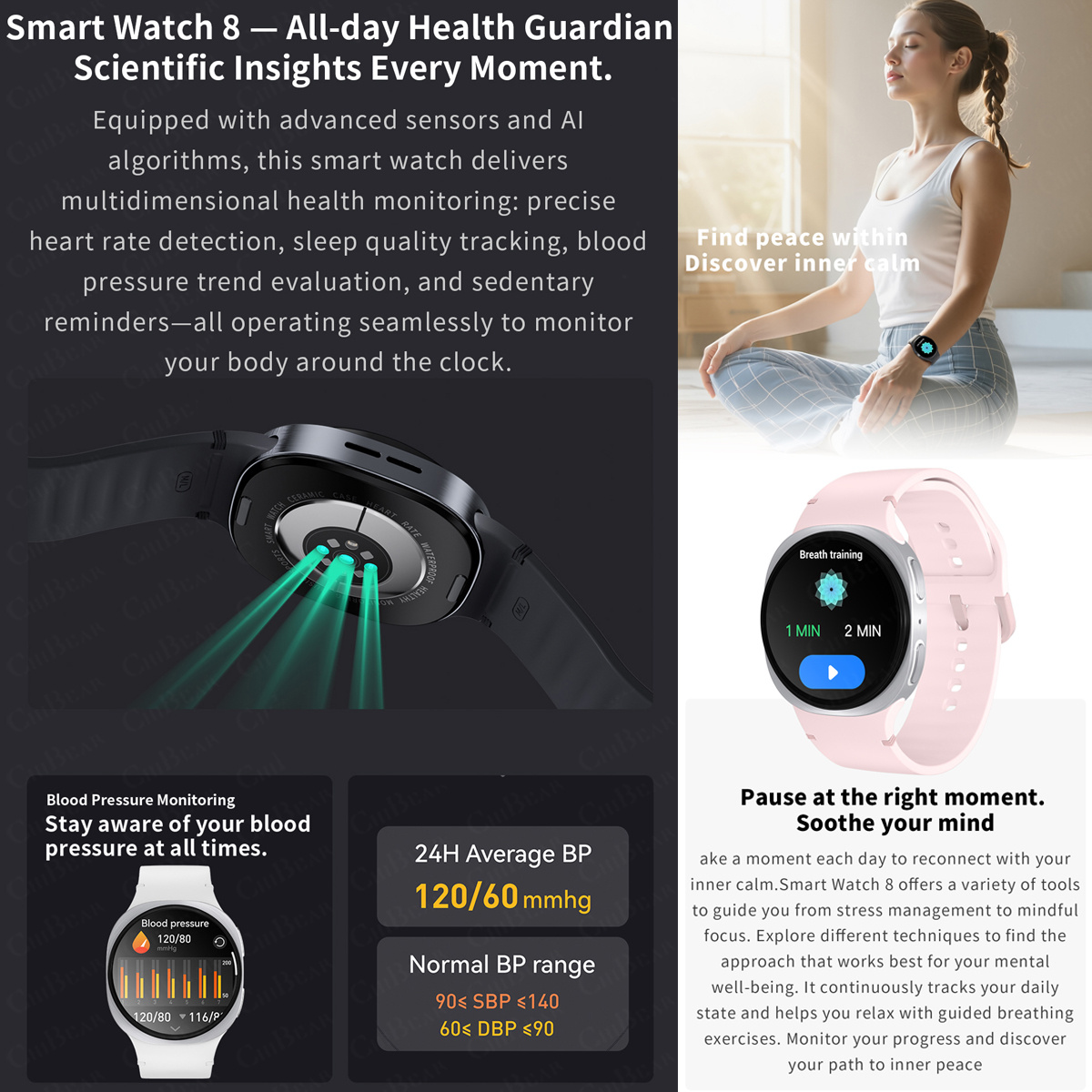 2026 Neue Smartwatches 8 Mini  – Smartwatch Watches For Men With Gps Bewertung und Preis