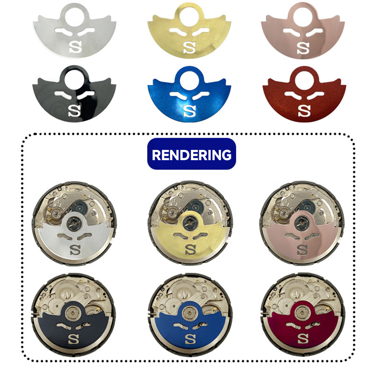 Oszillierende Rotor-Bewegungen – Watch Movement Rotor Bewertung und Preis