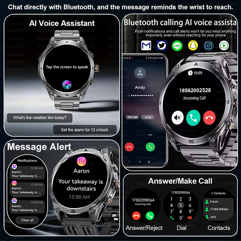 2026 Neue GPS Outdoor-Sport-Sm – Smartwatch Watches For Men With Gps Bewertung und Preis