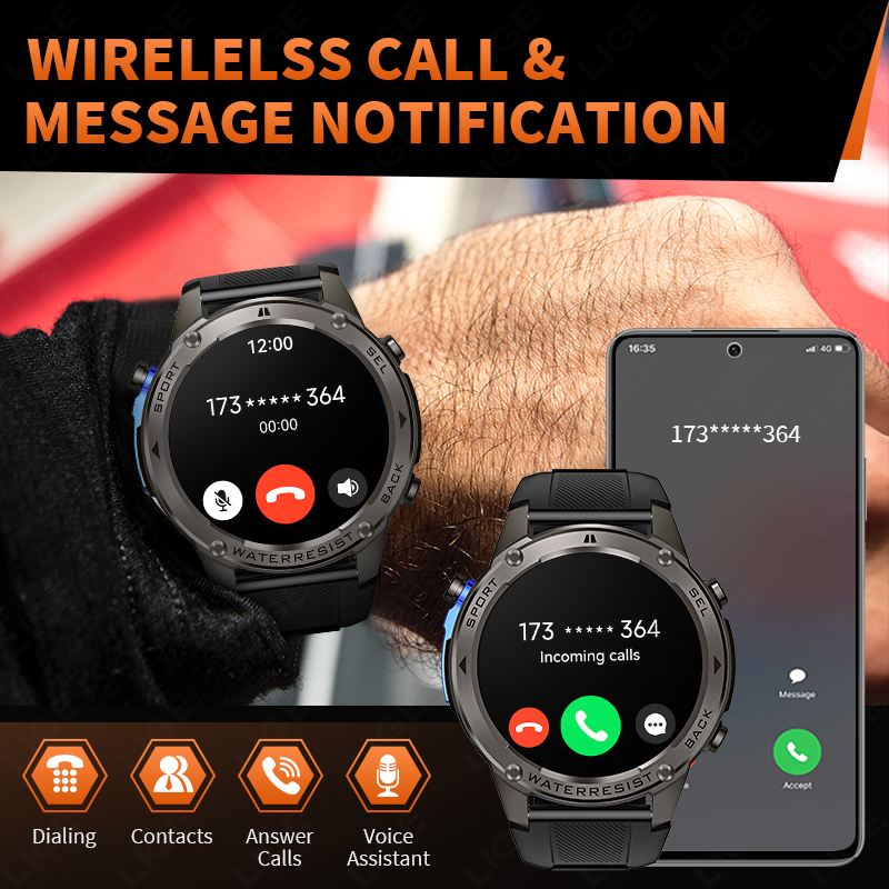 2026 Neue Ultra-Militärklasse  – Smartwatch Watches For Men With Gps Bewertung und Preis