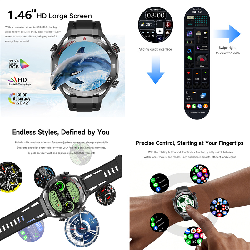 Neue Watch6 Ultra GPS Outdoor  – Smartwatch Watches For Men With Gps Bewertung und Preis