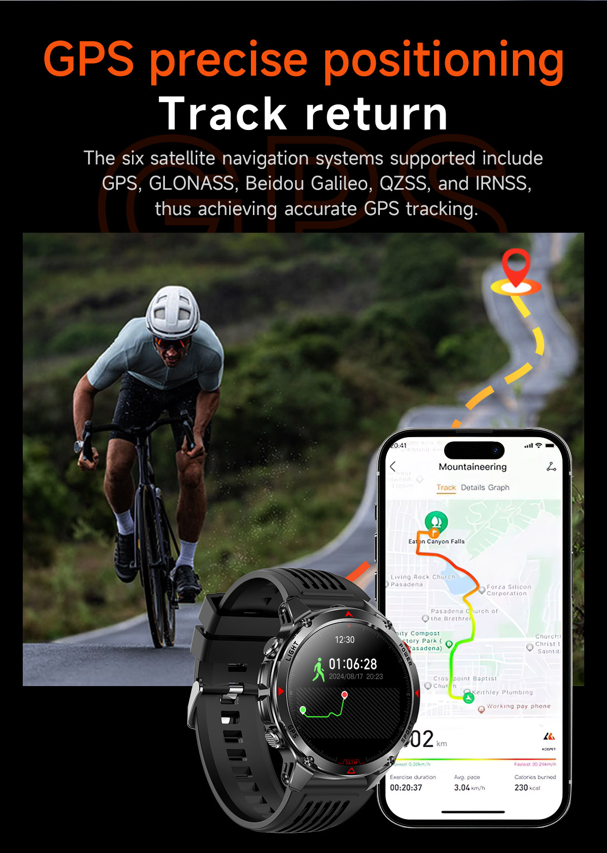 2025 neue Professionelle GPS S – Smartwatch Running Watches For Men Bewertung und Preis