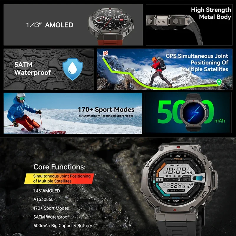 2026 Neue Militär-Smartwatch D – Smartwatch Watches For Men With Gps Bewertung und Preis