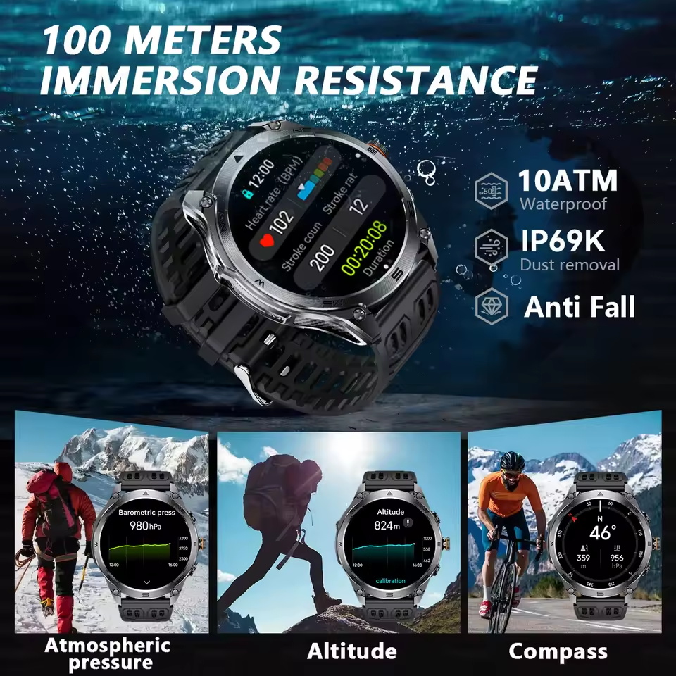 Hochwertige Sport-Smartwatch,  – Smartwatch Running Watches For Men Bewertung und Preis