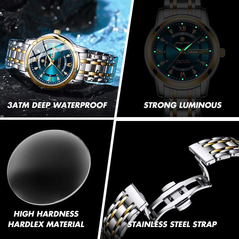 PAAZOMU Armbanduhr für Herren  – Watches Ladies Smartwatch Bewertung und Preis