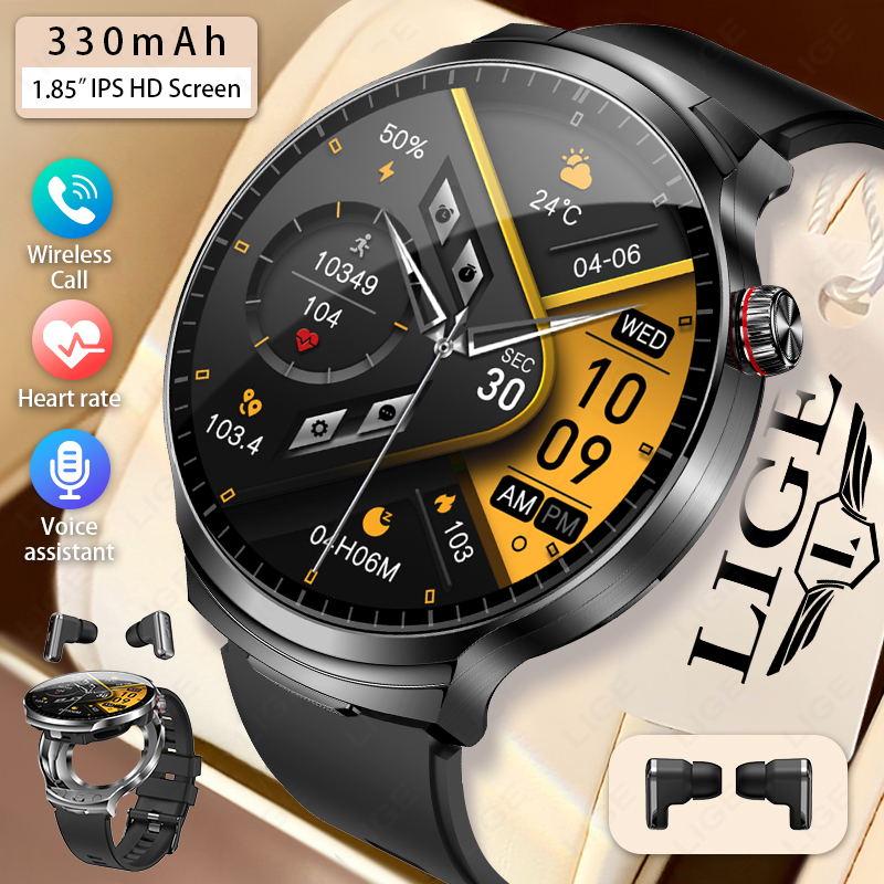 LIGE 2026 Neue TWS 2-in-1 Kopf – Smartwatch Noise Watches For Men Bewertung und Preis