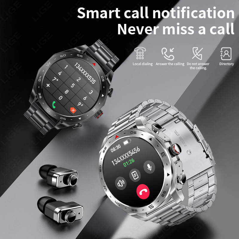 LIGE AMOLED-Bildschirm Smartwa – Smartwatch Noise Watches For Men Bewertung und Preis