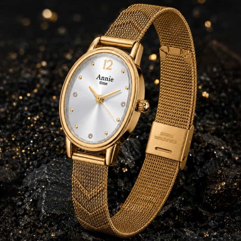 Top-Marke Luxusuhren für Damen – Mesh Stainless Strap Bewertung und Preis