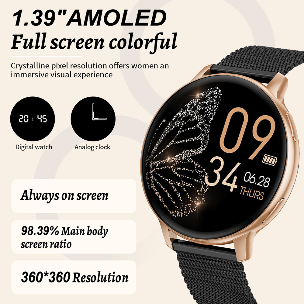 LIGE Modische Smartwatch für D – Watches Ladies Smartwatch Bewertung und Preis