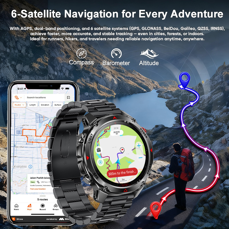 T-Rex 3 Pro Military Grade AGP – Smartwatch Watches For Men With Gps Bewertung und Preis