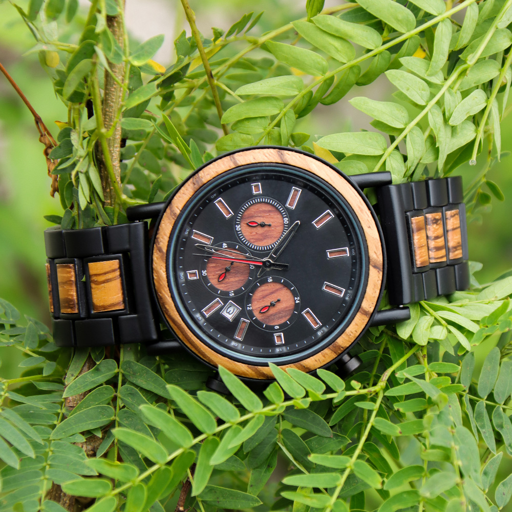 Stahl-Holz-Mix Multifunktions- – Smartwatch Trending Watches For Men Bewertung und Preis