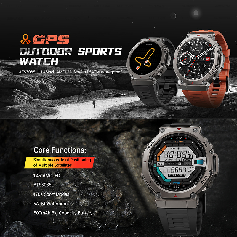 2026 Beliebte Neue Militär-GPS – Smartwatch Watches For Men With Gps Bewertung und Preis