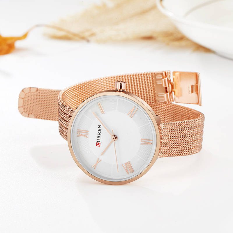 CURREN 9020 Kleine Zifferblatt – Mesh Stainless Strap Bewertung und Preis