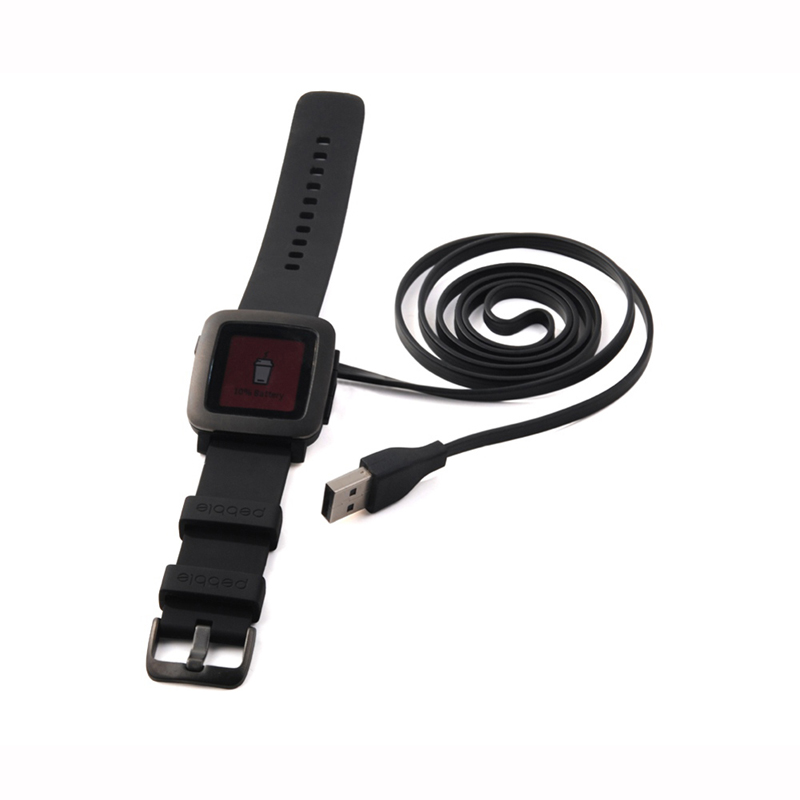 Schwarz USB Ladegerät Ladekabe – Smartwatch Pebble Watches Bewertung und Preis